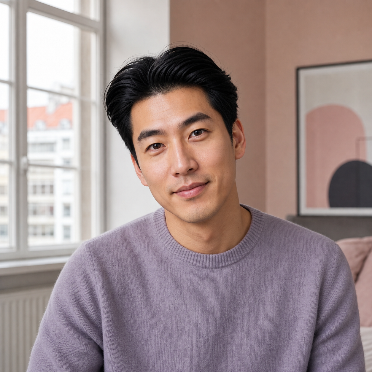 Fictional profile portrait for Kenji L.